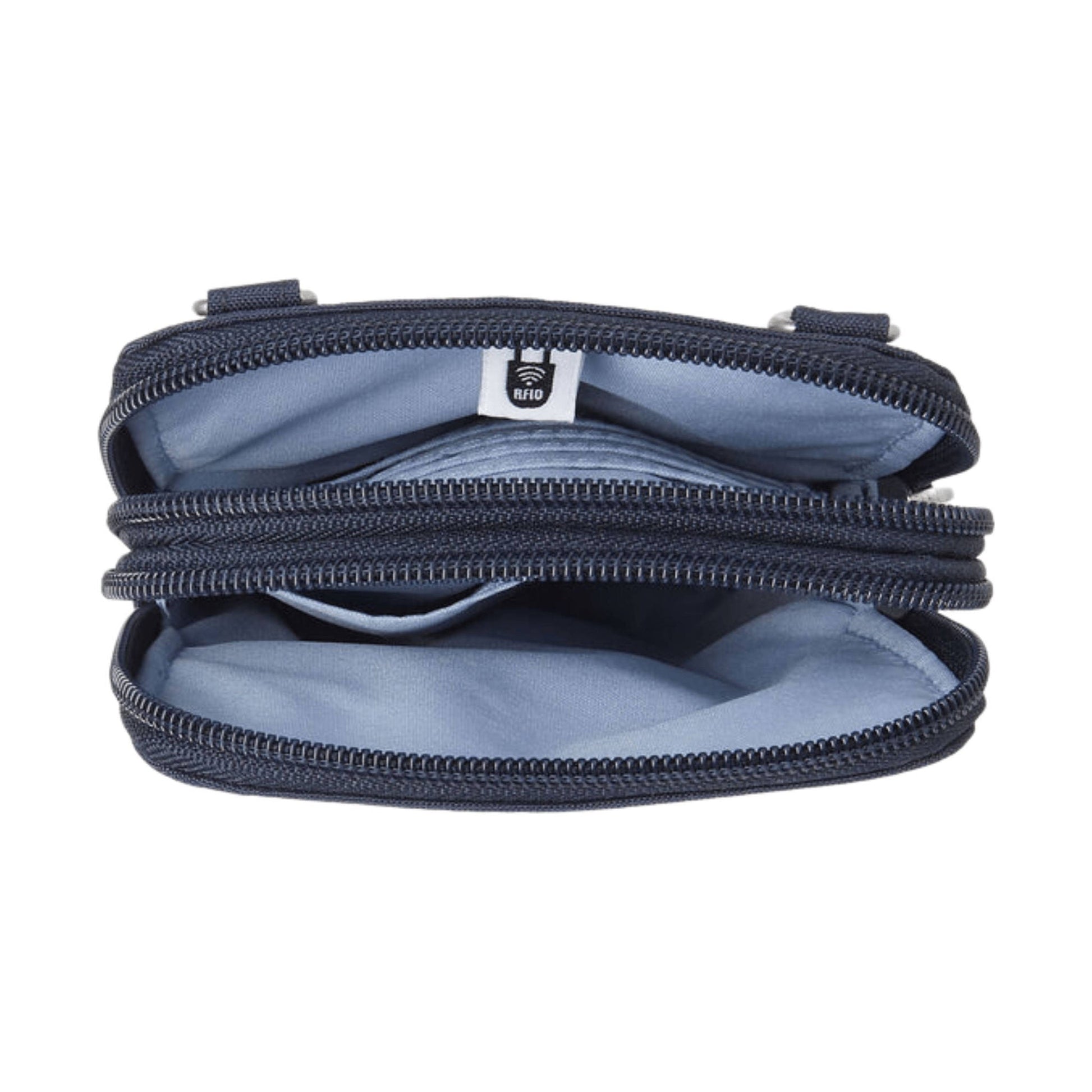 Baggallini Take Two RFID Bryant Crossbody - French Navy by Lenny's Shoe & Apparel