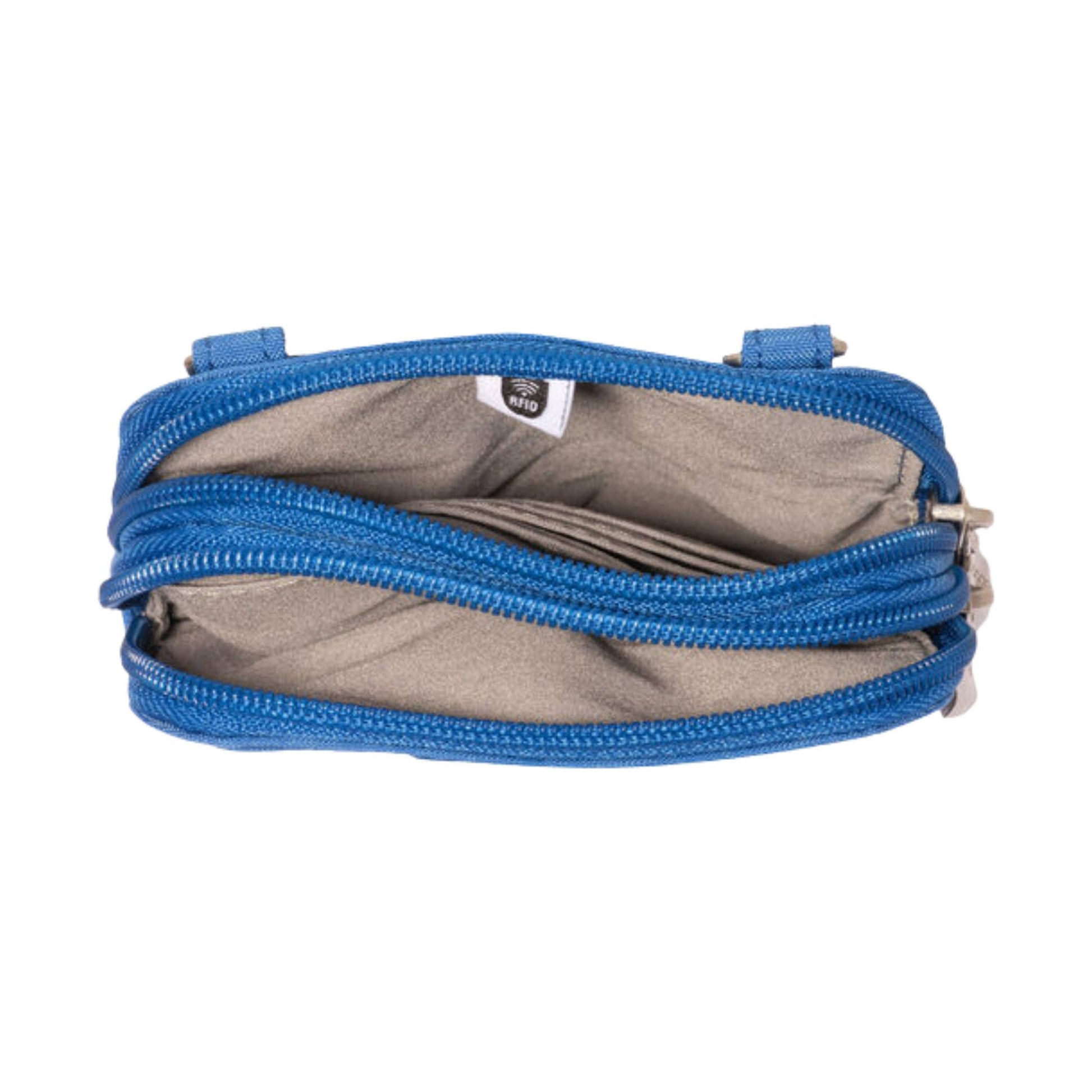 Baggallini Take Two RFID Bryant Crossbody - Lapis by Lenny's Shoe & Apparel