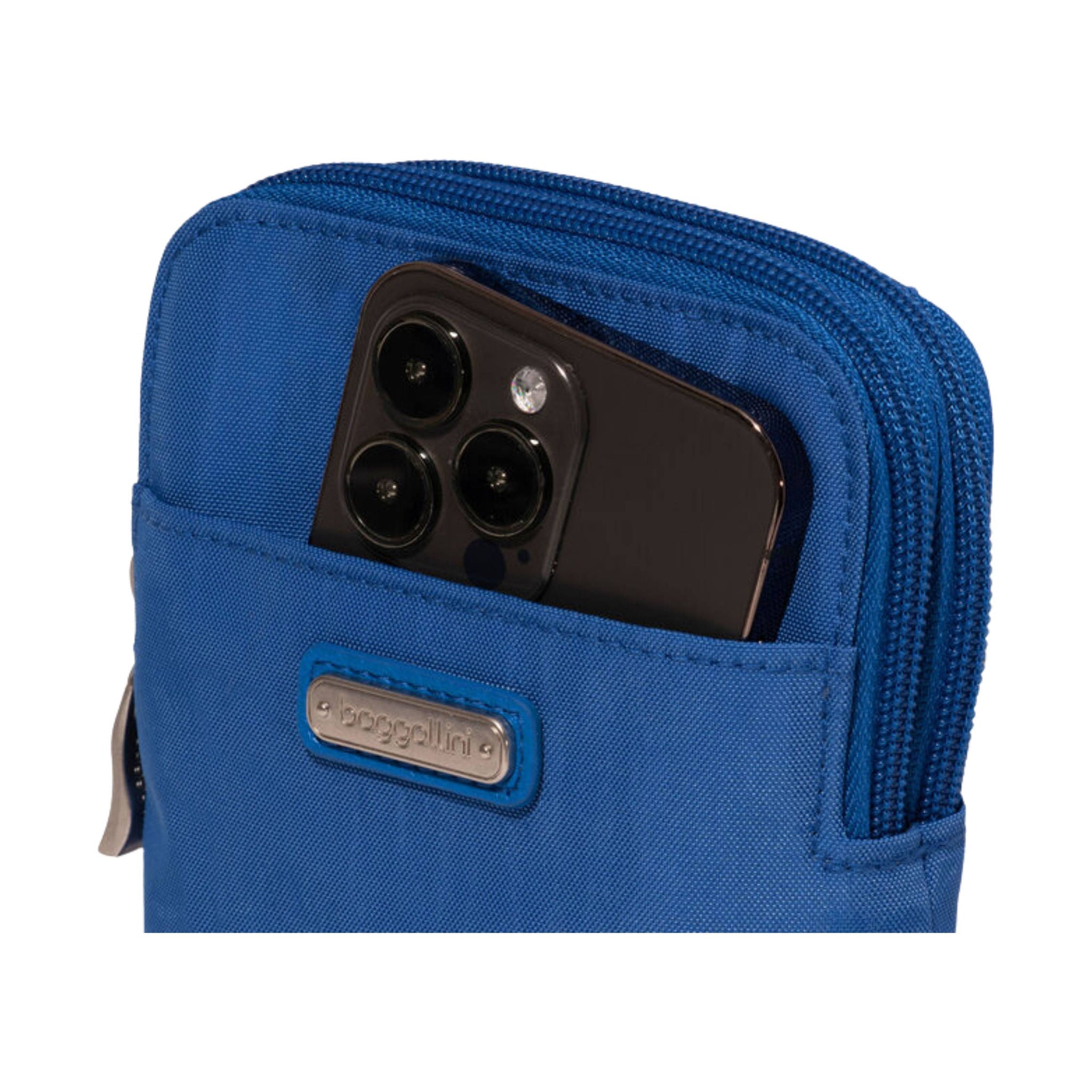 Baggallini Take Two RFID Bryant Crossbody - Lapis by Lenny's Shoe & Apparel