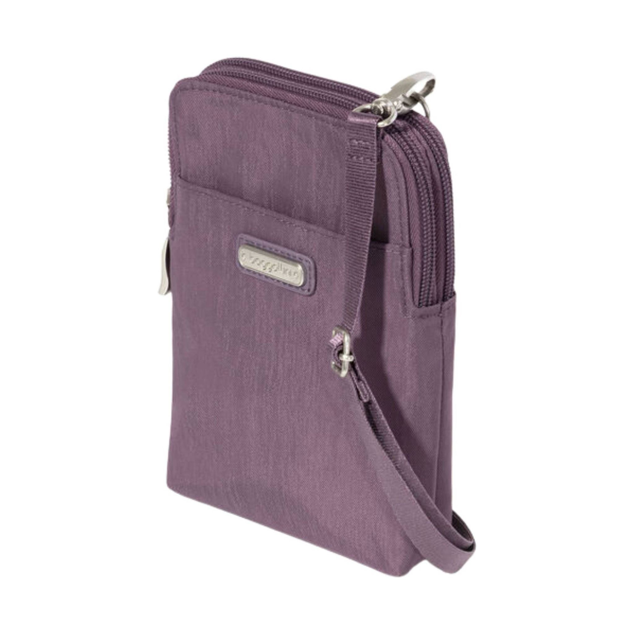 Baggallini Take Two RFID Bryant Crossbody - Misty Purple by Lenny's Shoe & Apparel