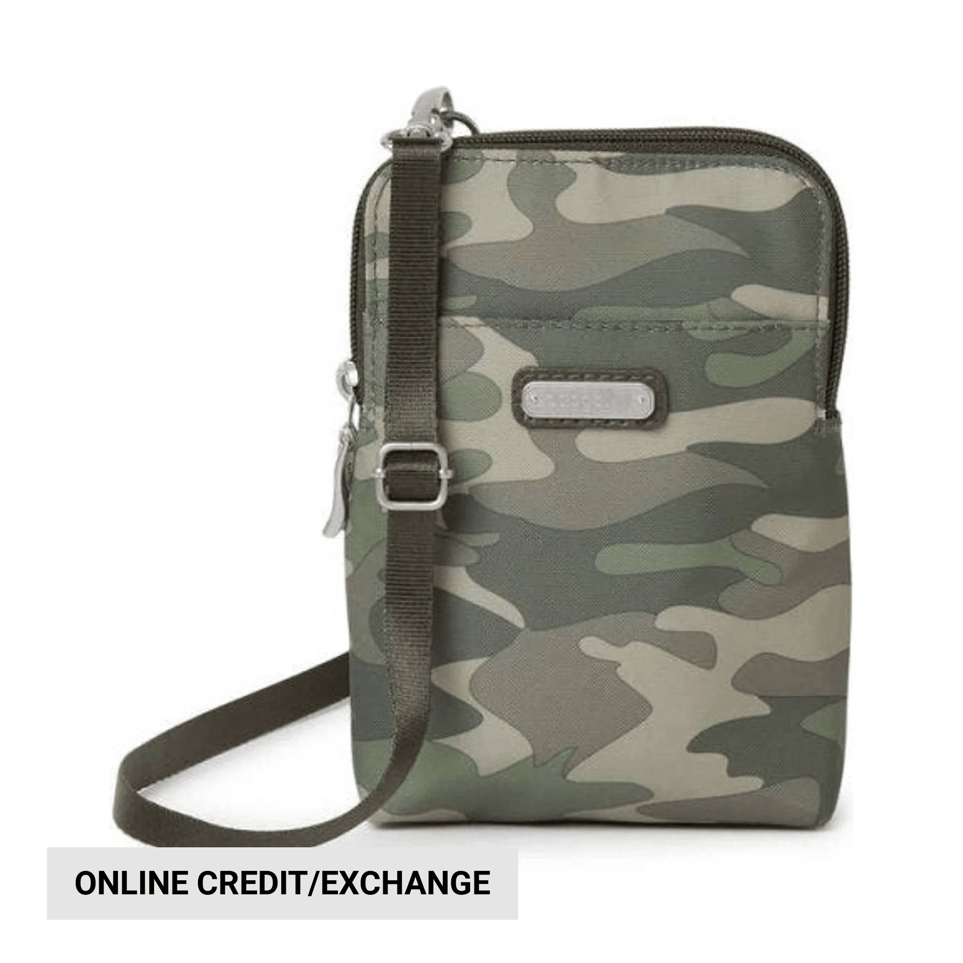 Baggallini Take Two RFID Bryant Crossbody - Olive Camo by Lenny's Shoe & Apparel
