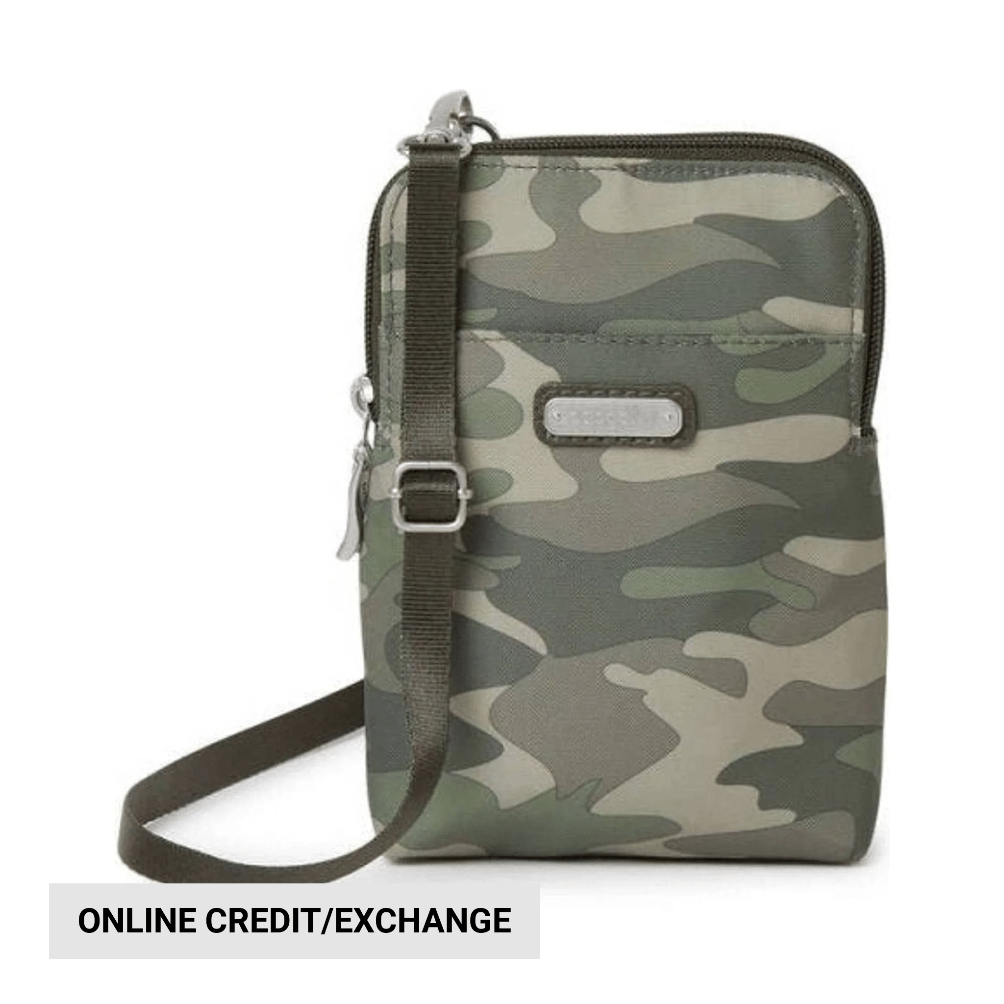 Baggallini Take Two RFID Bryant Crossbody - Olive Camo by Lenny's Shoe & Apparel