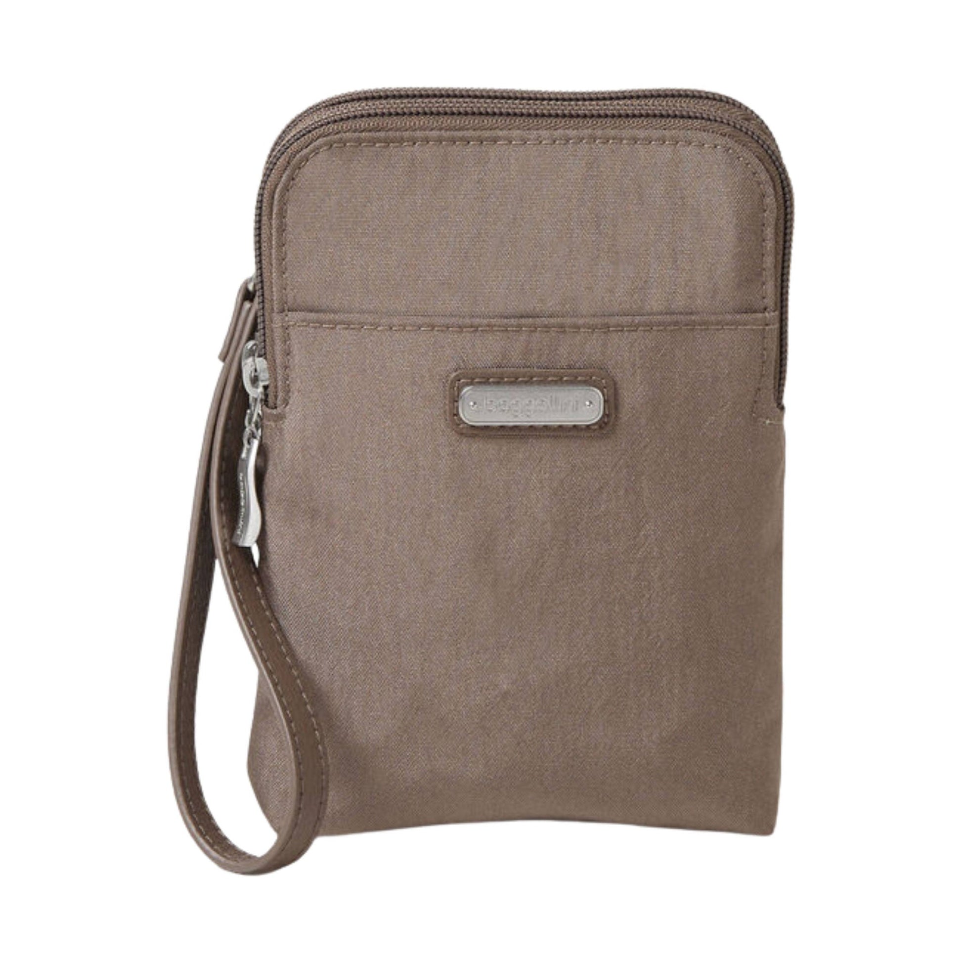 Baggallini Take Two RFID Bryant Crossbody - Portobello Shimmer by Lenny's Shoe & Apparel