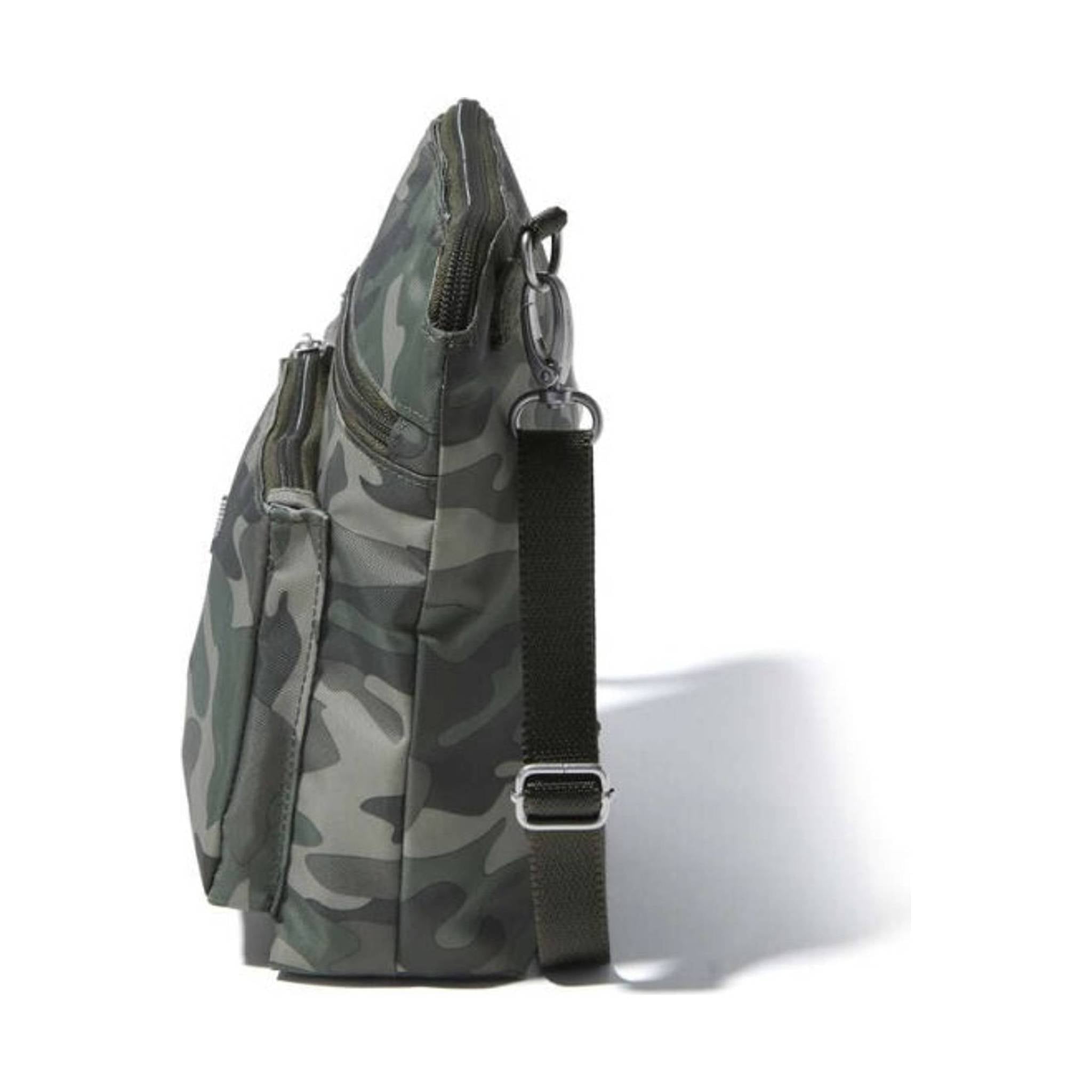 Baggallini Women's Modern Pocket CrossBody - Olive Camo by Lenny's Shoe & Apparel