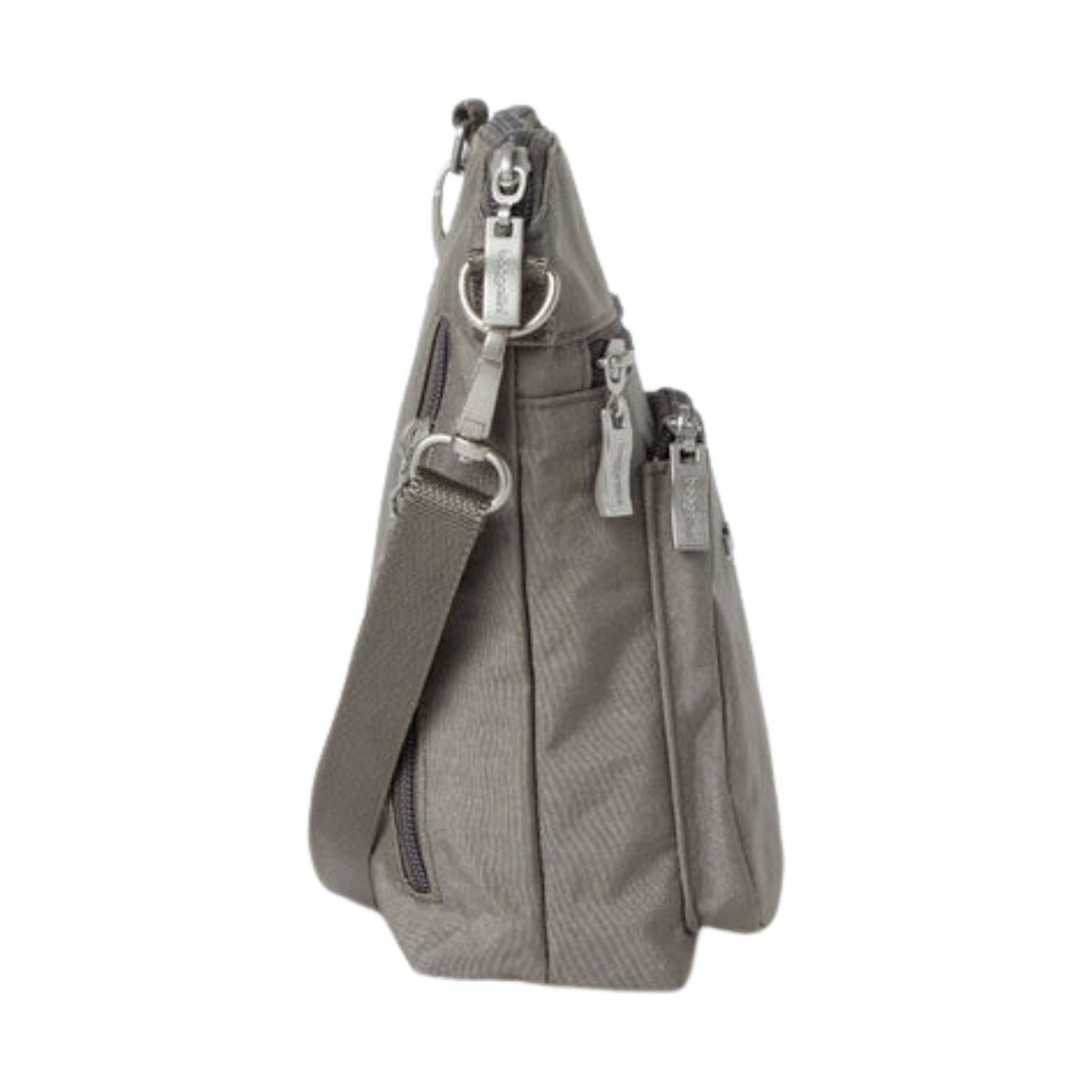 Baggallini Women's Modern Pocket CrossBody - Sterling Shimmer by Lenny's Shoe & Apparel