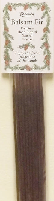 Incense Sticks Hand-Dipped Natural 20-pack - Balsam Fir by Homeportonline
