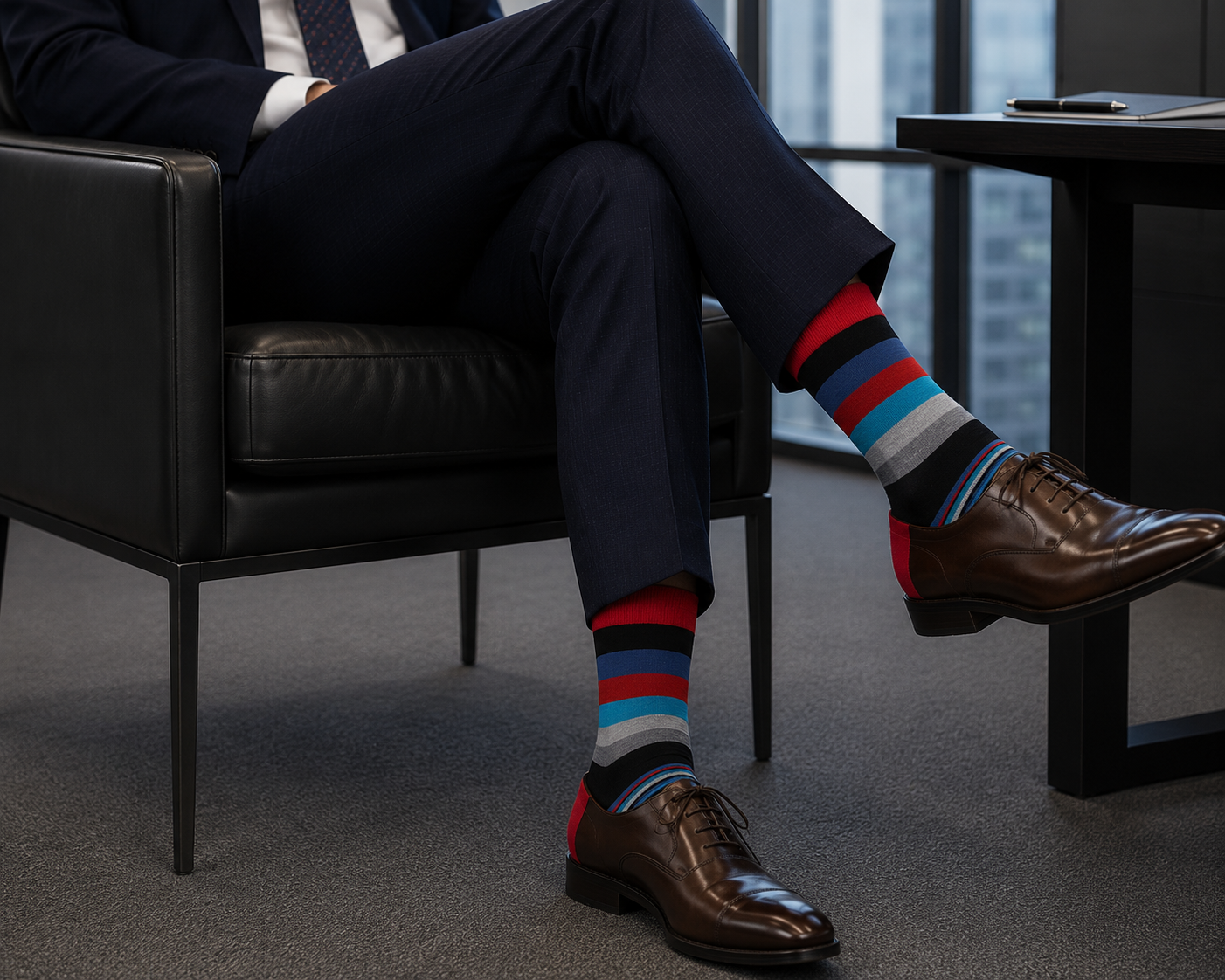 Bandan River Red Men's Socks