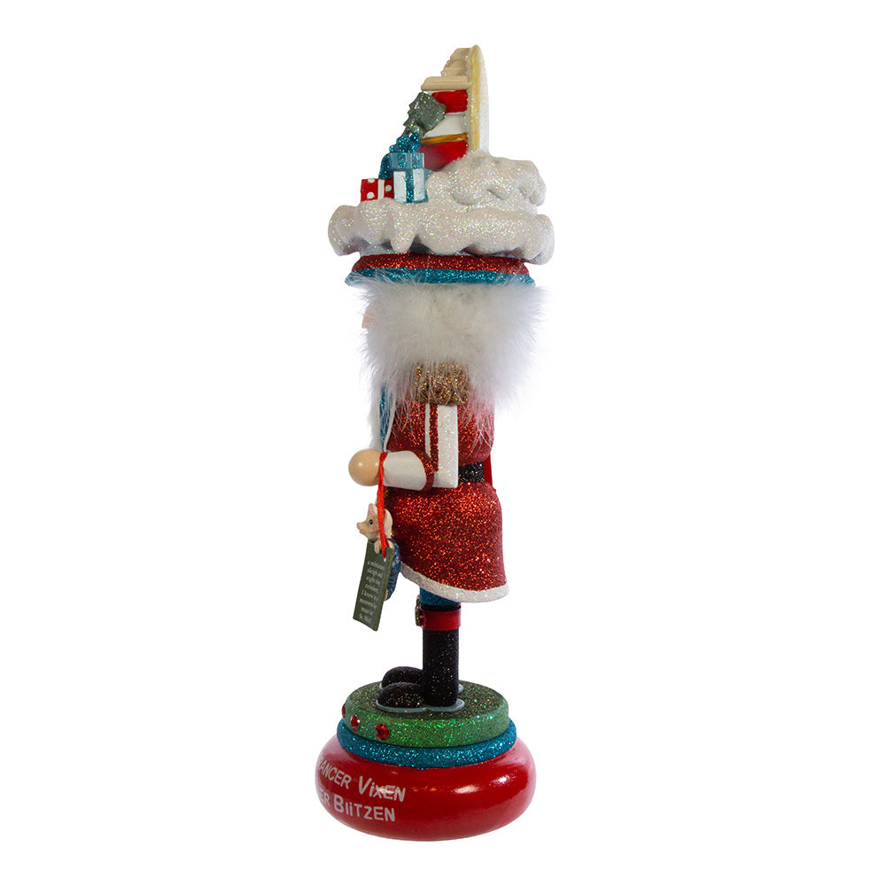 18" Hollywood Nutcrackers Now Dasher, Now Dancer... Nutcracker (5th in 'Twas The Night Before Christmas Series)