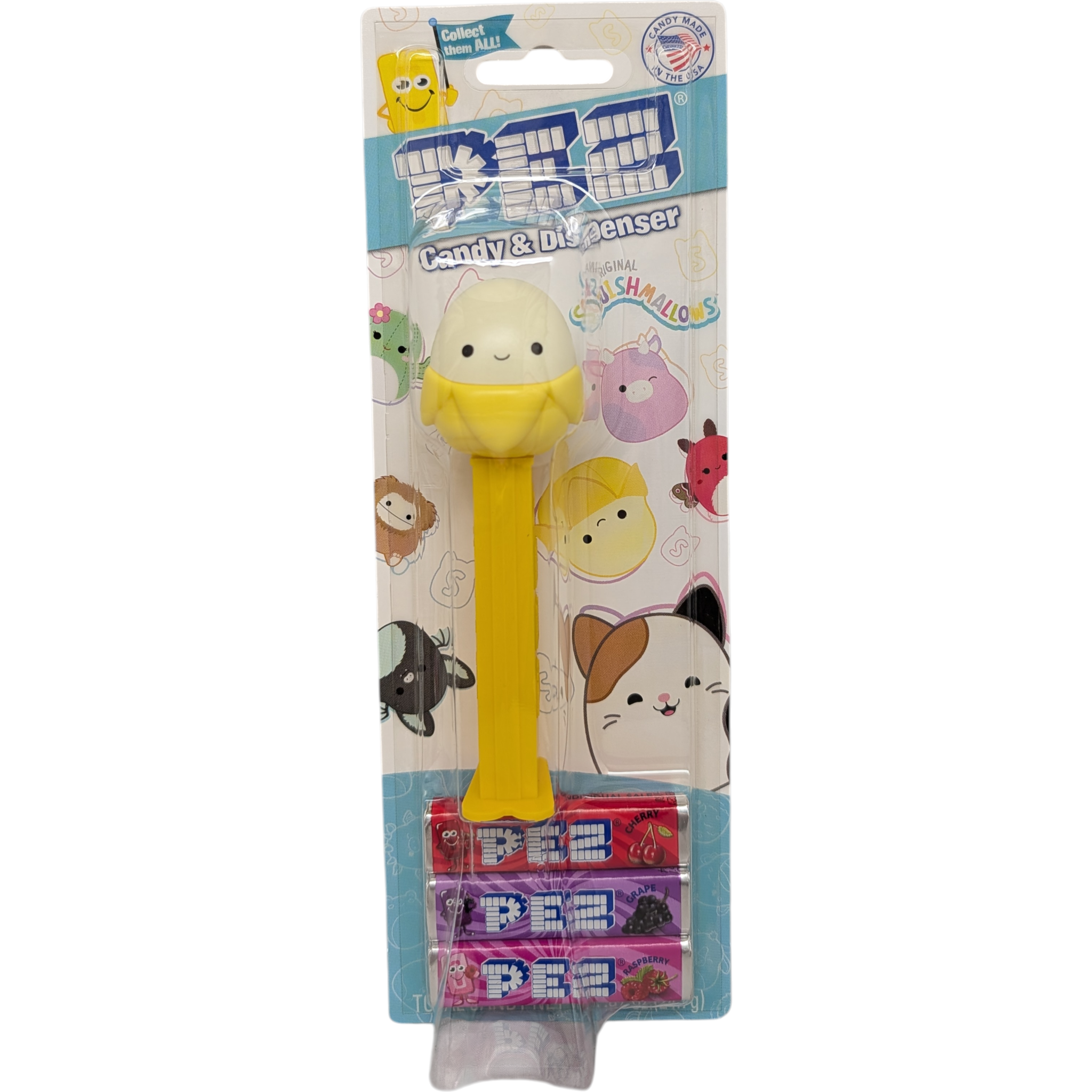 Pez Candy Dispenser - Squishmallows - Junie