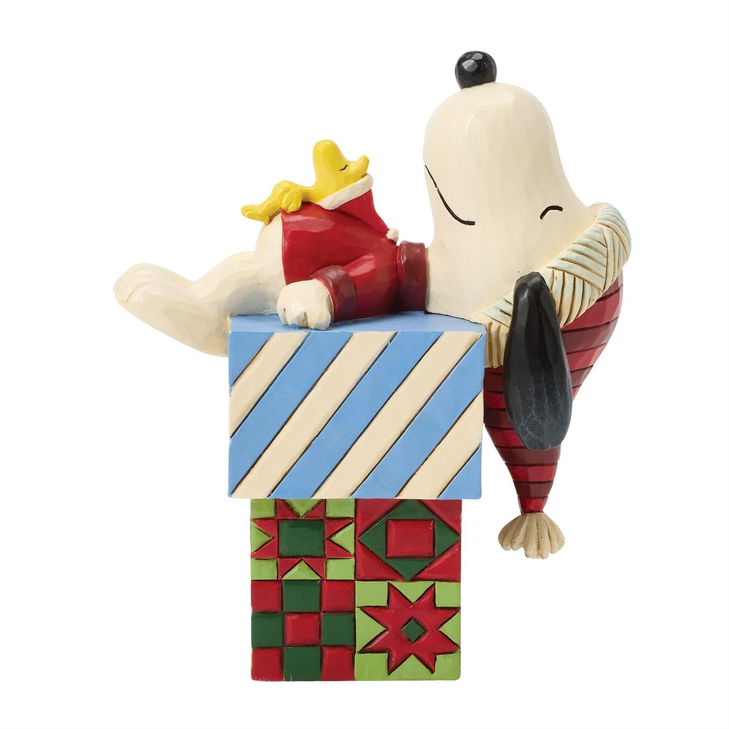 Snoopy and Woodstock Gifts Figurine
