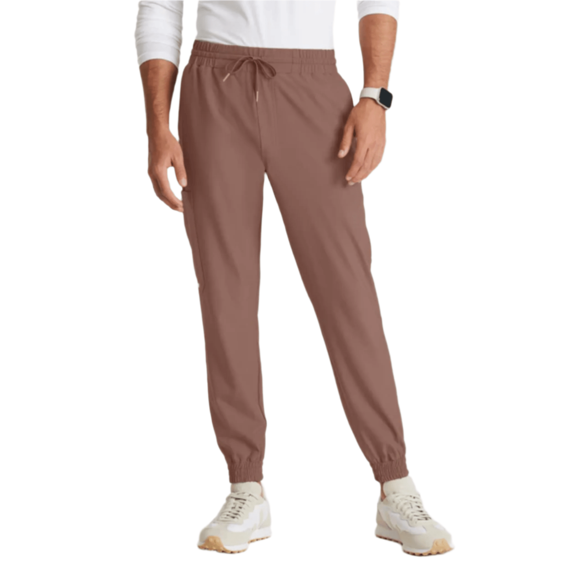 Barco Men's Voyager Jogger Scrub Pant - Driftwood by Lenny's Shoe & Apparel