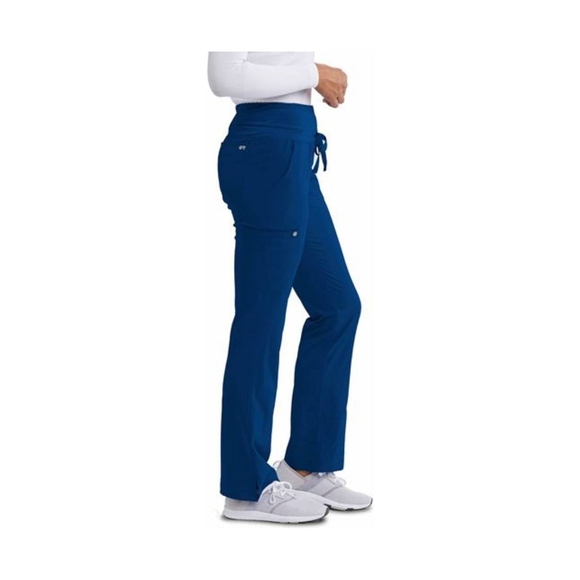 Barco Women's Cargo Scrub Pant - Indigo by Lenny's Shoe & Apparel