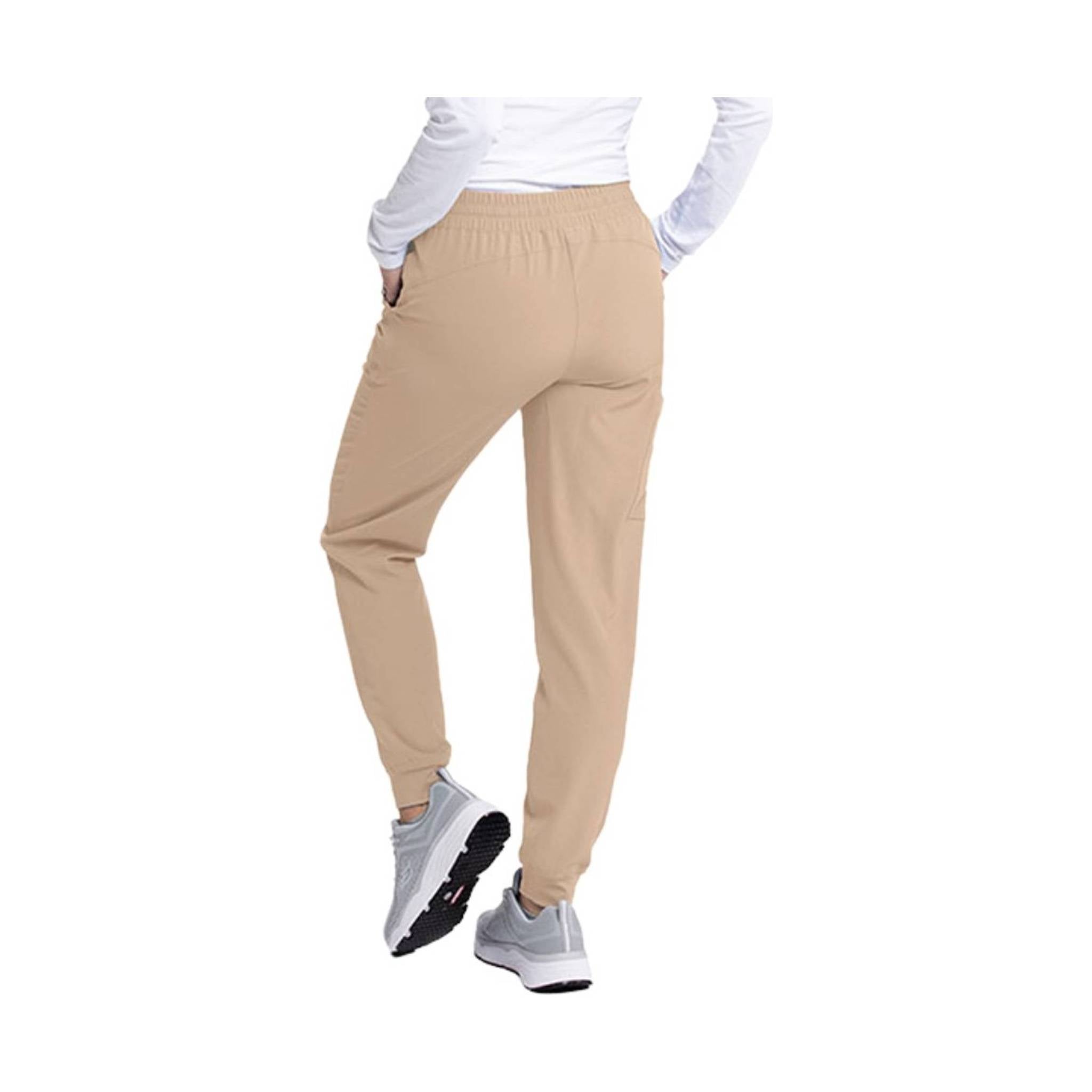 Barco Women's Theory Jogger Scrub Pant - New Khaki by Lenny's Shoe & Apparel
