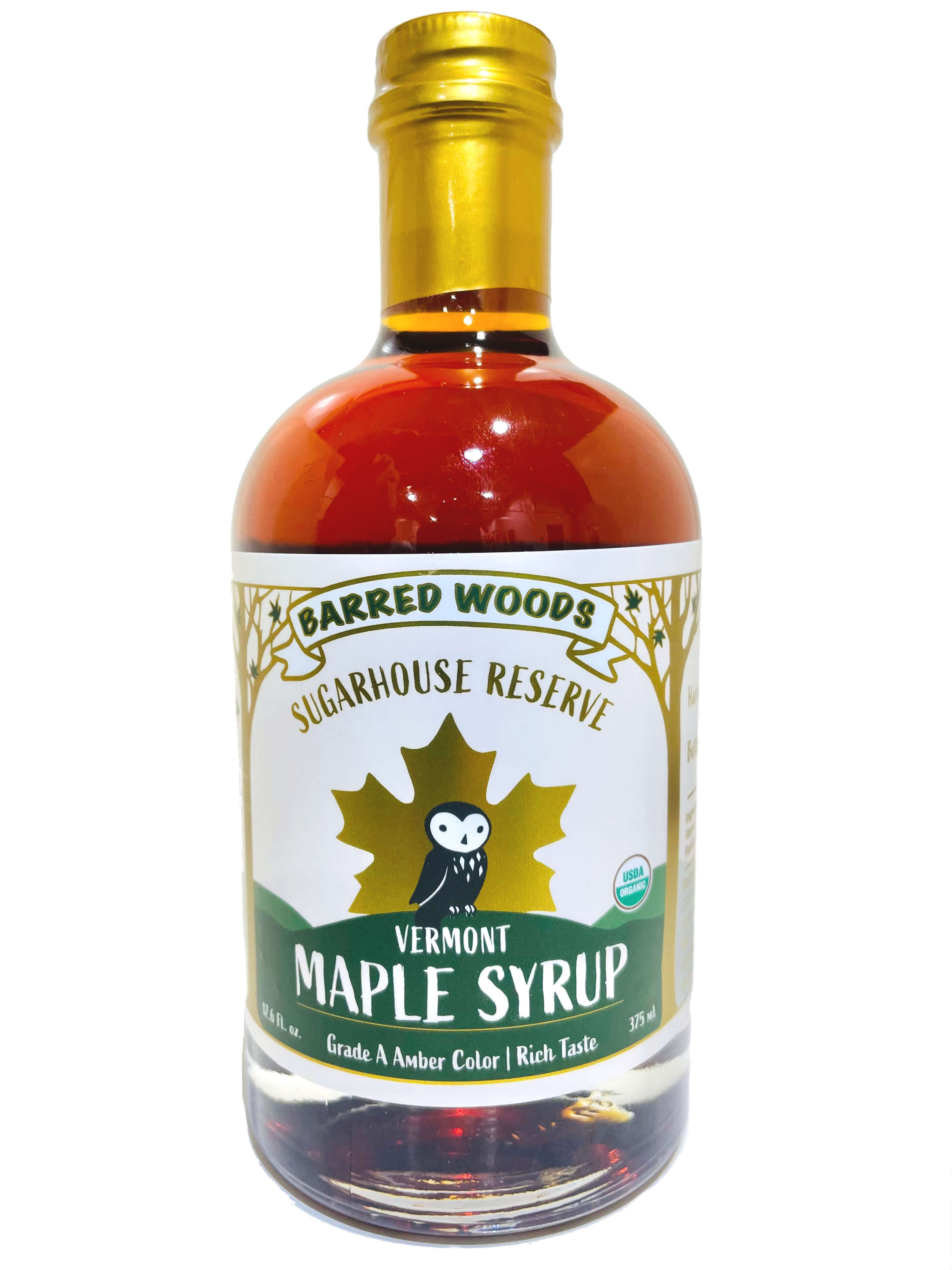 Combo - Bourbon Barrel Aged and Sugarhouse Reserve Maple Syrup Combination by Barred Woods Maple
