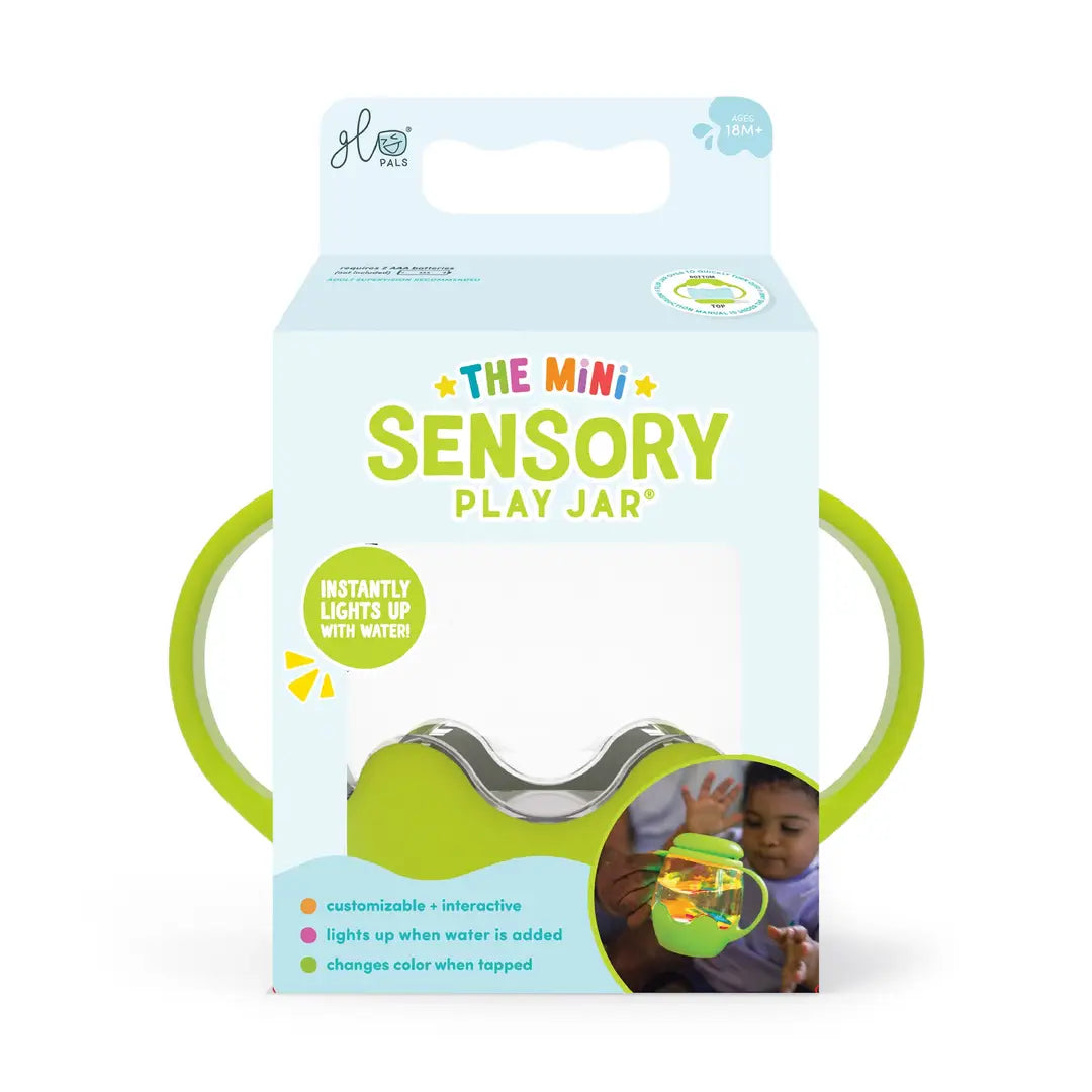 Glo Pals Mini Sensory Jar and Silicone Fun Filler Bundle