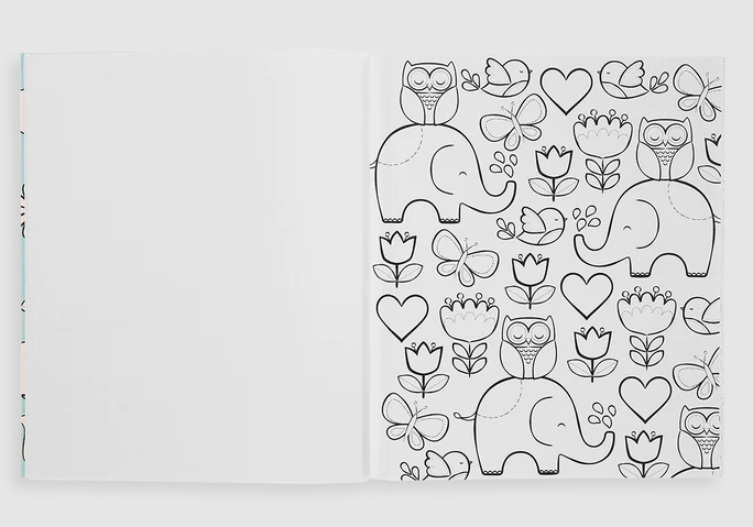 Coloring Book Little Cozy Critters by Homeportonline