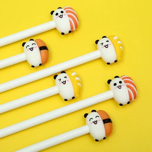 Gel Pen Sushi Panda Animals (Sold Individually) by Homeportonline