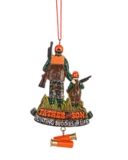 Father And Son Hunting Ornament - Hunting Buddies For Life
