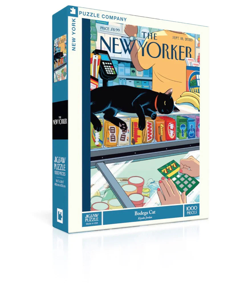 New Yorker Puzzle 1000 Piece Bodega Cat by Homeportonline