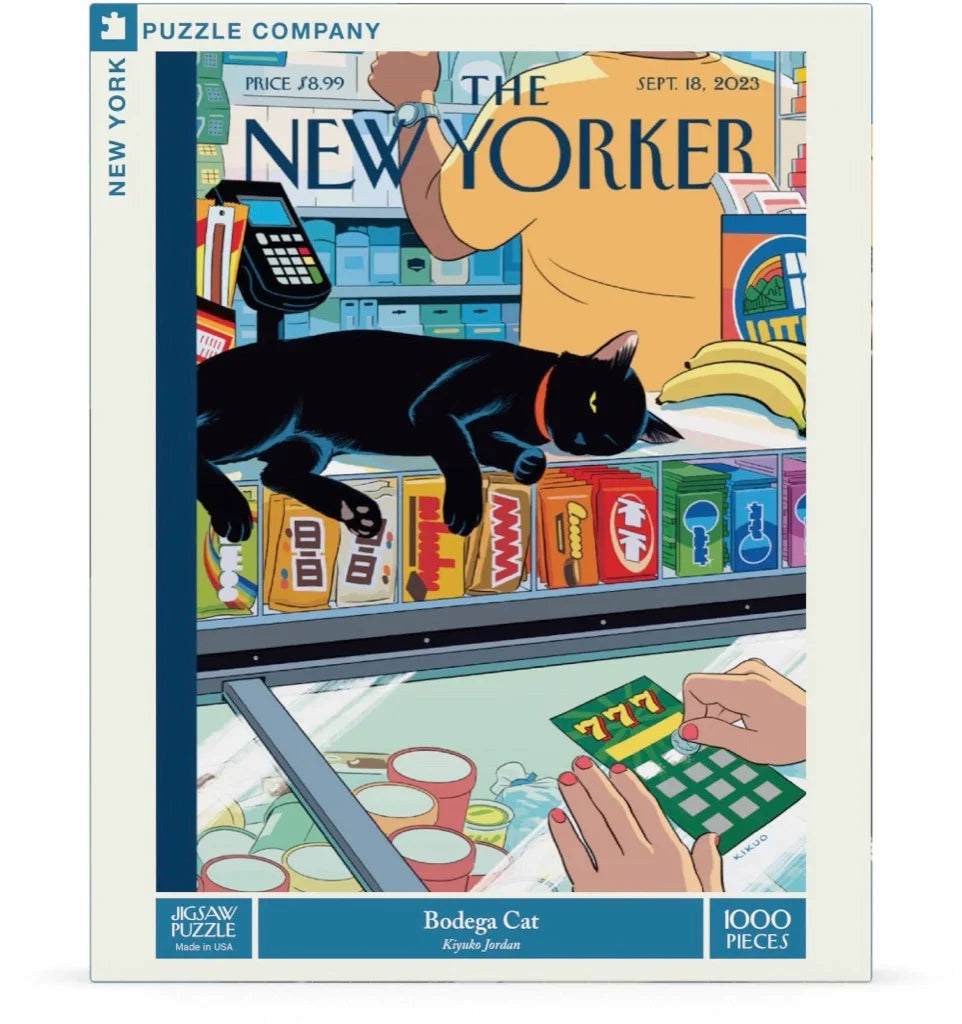 New Yorker Puzzle 1000 Piece Bodega Cat by Homeportonline