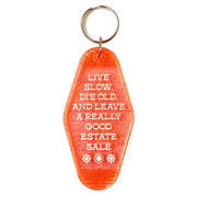 Motel Tag Keychain