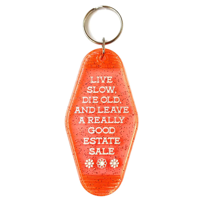 Motel Tag Keychain