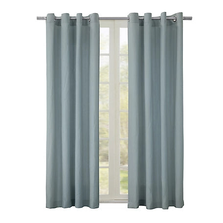 Harmony Grommet Top Panel 52" x 63" Blue by Homeportonline