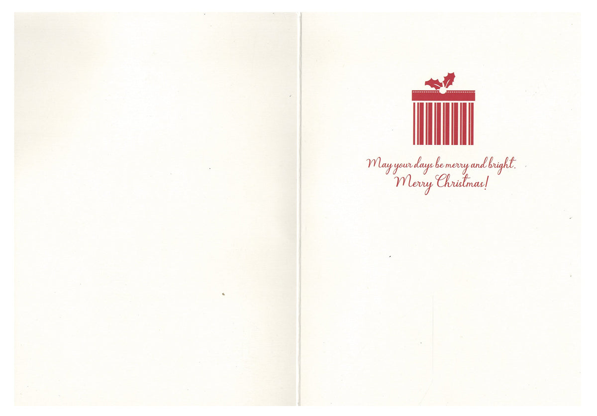 Festive Gift Stack Handmade Holiday Card Collection