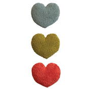 Pillow Tufted Heart Shaped 3 Colors 16"L (Sold Individually) by Homeportonline