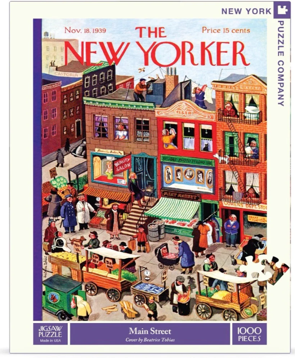New Yorker Puzzle 1000 Piece Main Street by Homeportonline