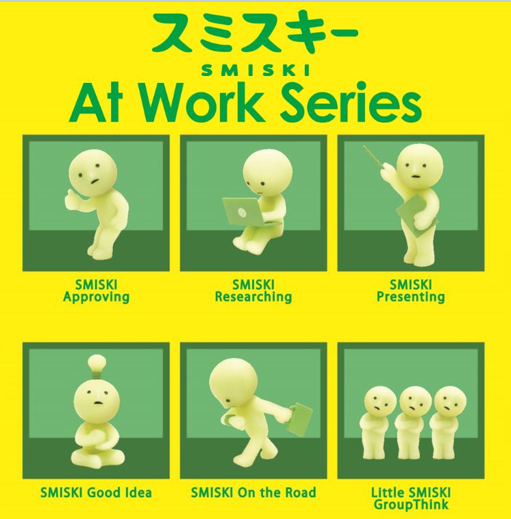 Blind Box Smiski @ Work Series (Sold Each) by Homeportonline