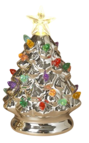 Silver Shimmer Holiday Tree