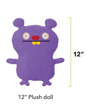 Uglydoll Plush Trunko 12" by Homeportonline