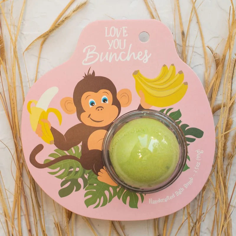 Clamshell Bath Bomb - Monkey by Homeportonline
