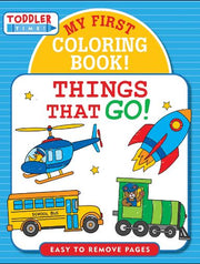 My First Coloring Book Things That Go by Homeportonline