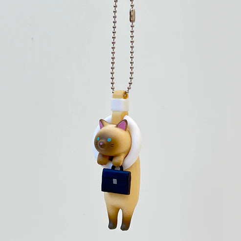 Gashapon Capsule For All Ages Commuter Cat (Sold As An Individual Capsule) by Homeportonline