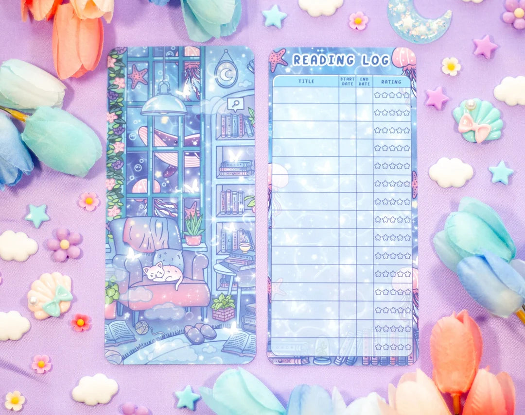 Reading Log Bookmark