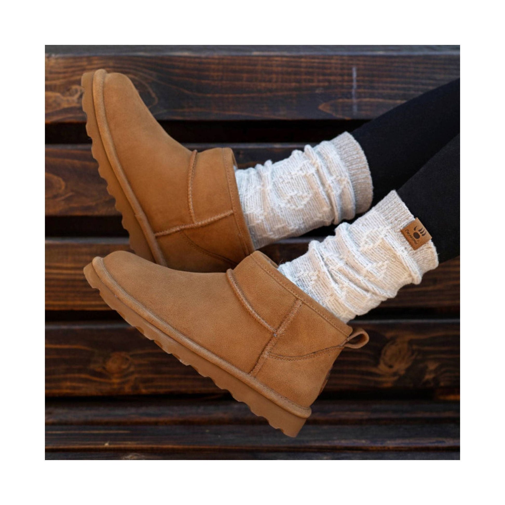 Bearpaw Women's Shorty Boot - Hickory by Lenny's Shoe & Apparel
