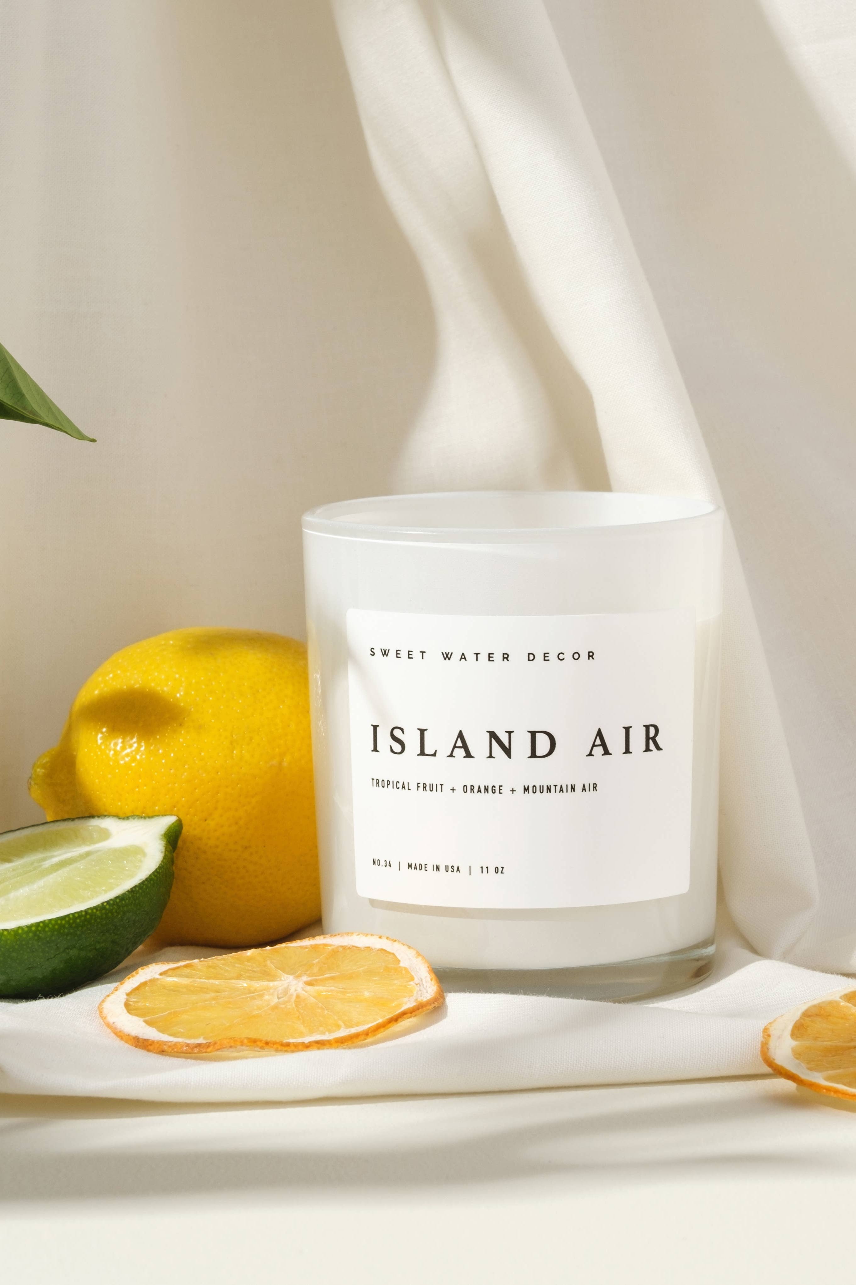 Island Air 11 oz Soy Candle - Home Decor & Gifts by Dear Lucy