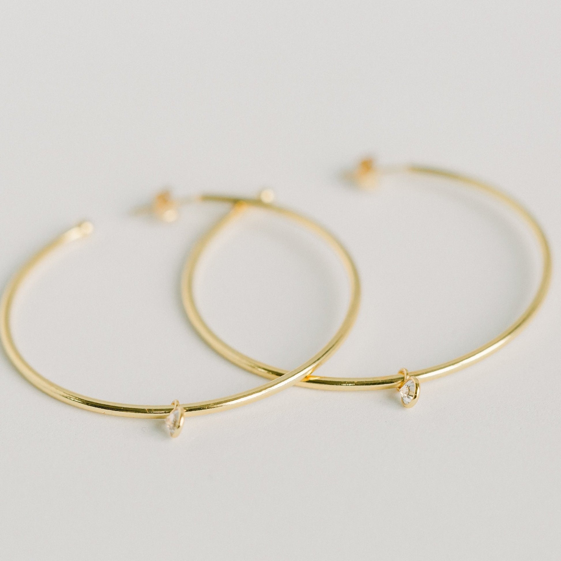 Becca Gold Hoops by elliparr