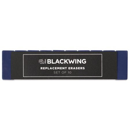 Blackwing Pencil Replacement Erasers - Navy  Box of 10