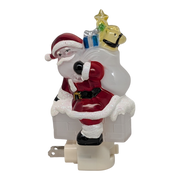 Acrylic Nightlight - Santa at the Chimney