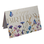 Butterfly Meadow - Birthday Card