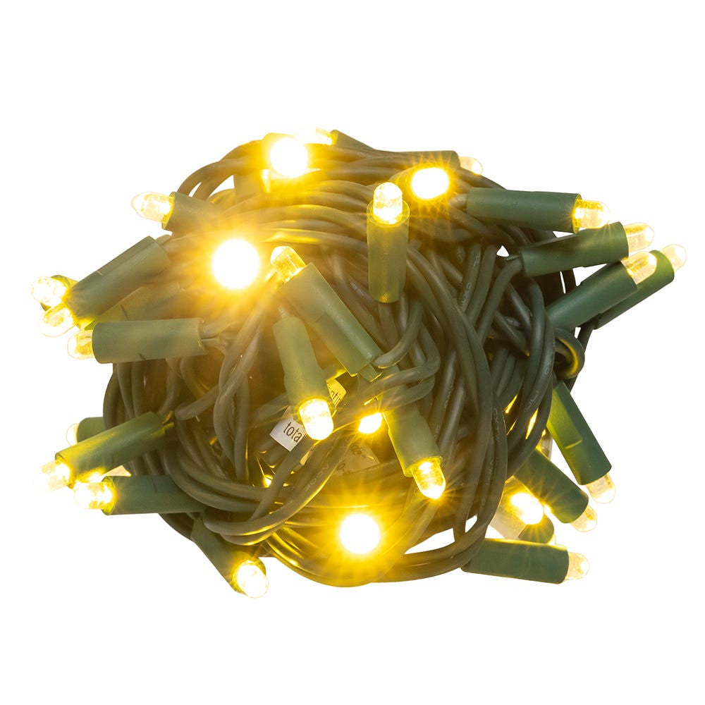Warm White Convex 50 LED Light Set
