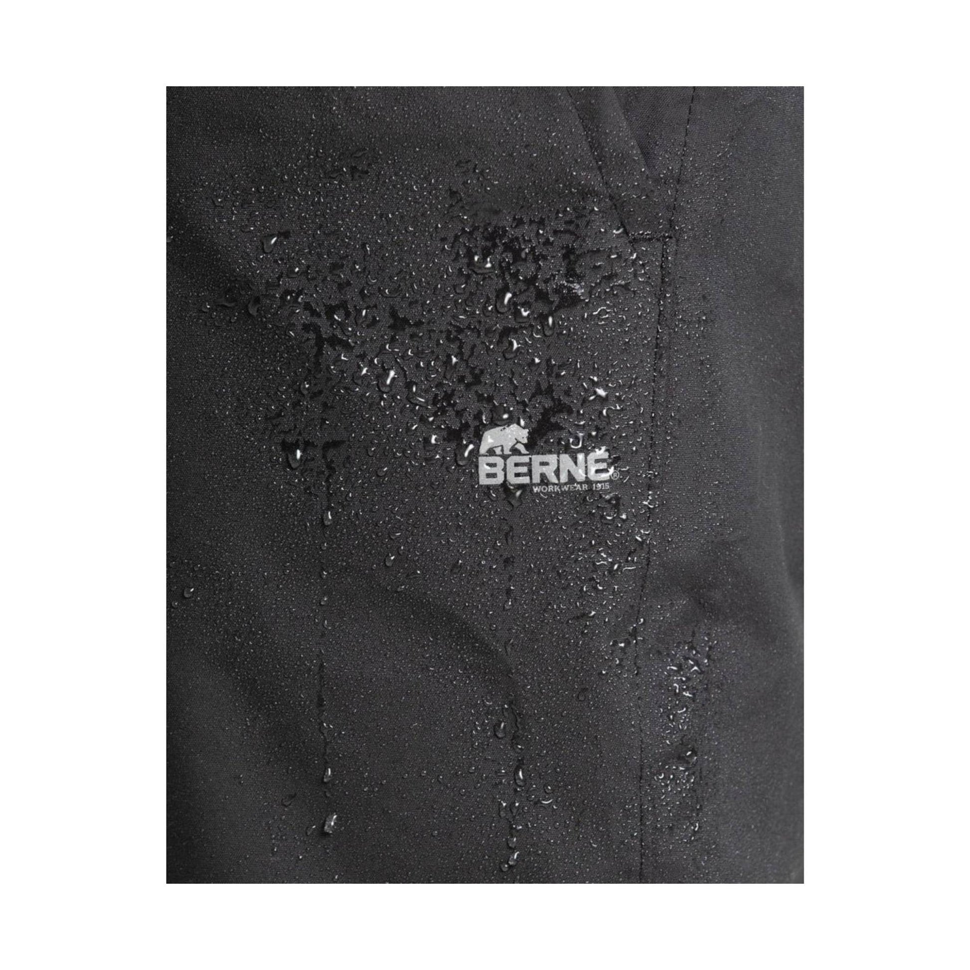 Berne Men's Coastline Waterproof Insulated Storm Pant - Black by Lenny's Shoe & Apparel