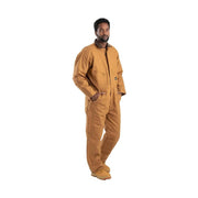 Berne Men's Heritage Duck Insulated Coverall - Brown by Lenny's Shoe & Apparel