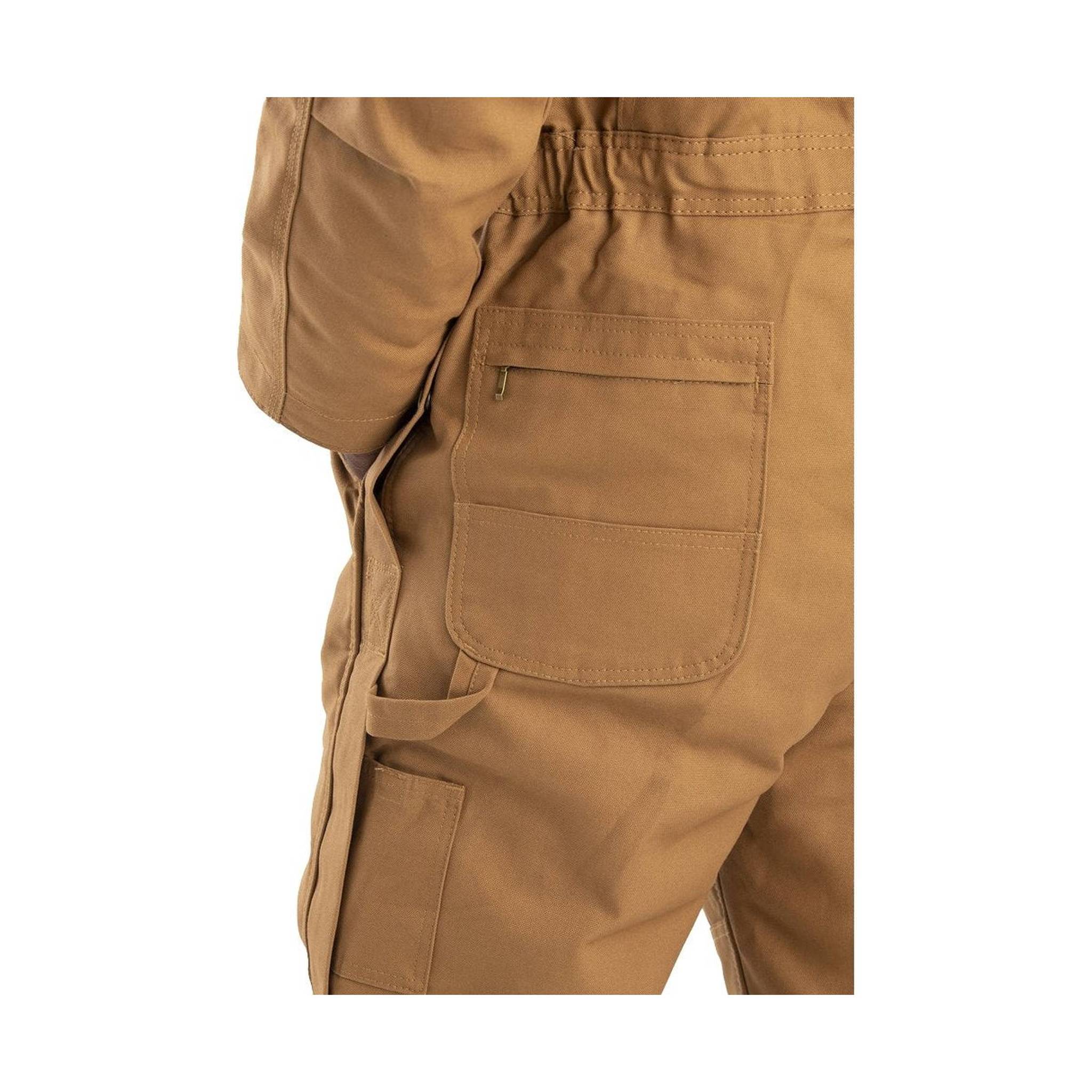 Berne Men's Heritage Duck Insulated Coverall - Brown by Lenny's Shoe & Apparel