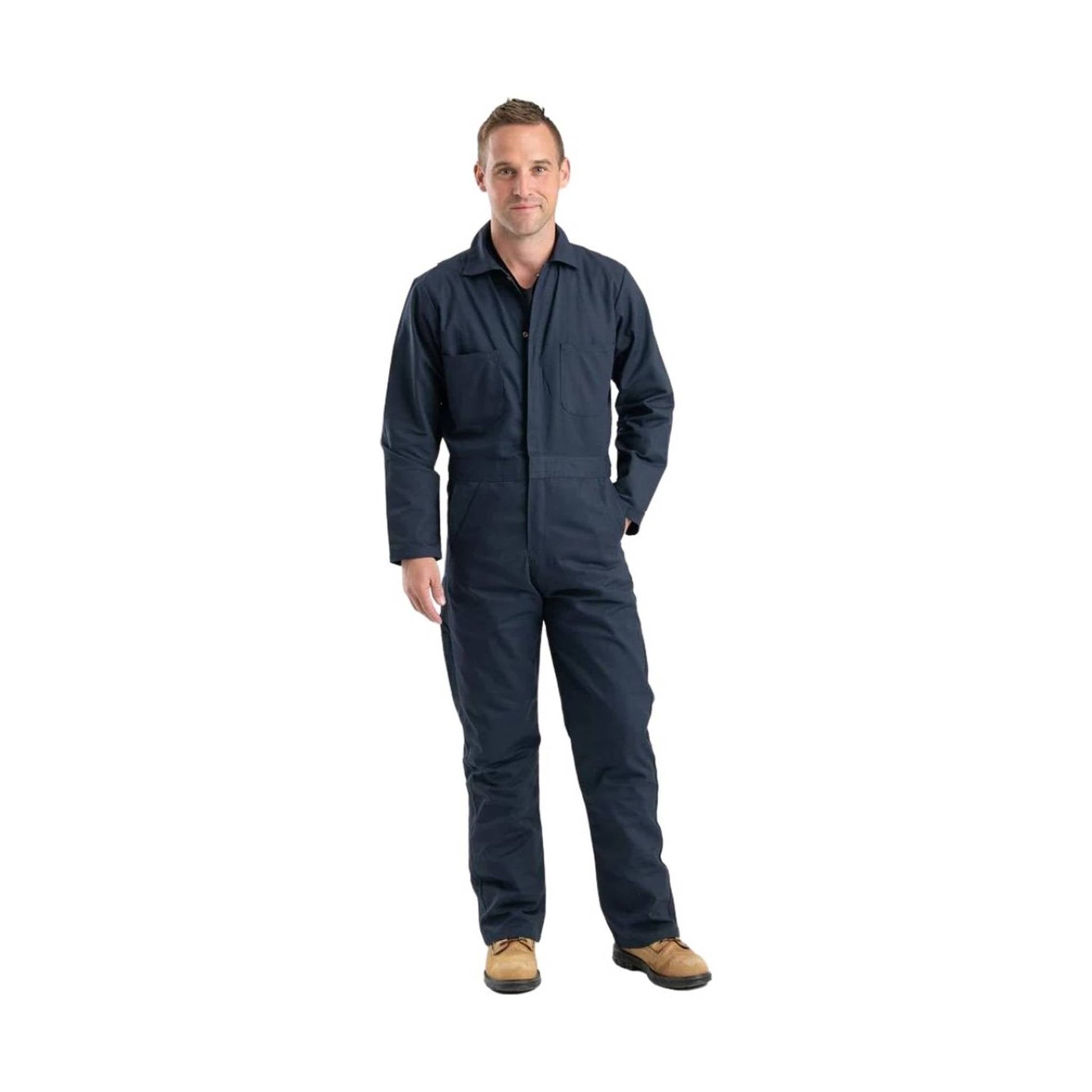Berne Men's Heritage Unlined Coverall - Navy by Lenny's Shoe & Apparel