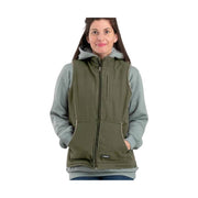 Berne Women's Canyon Sherpa Lined Vest - Cedar Green by Lenny's Shoe & Apparel