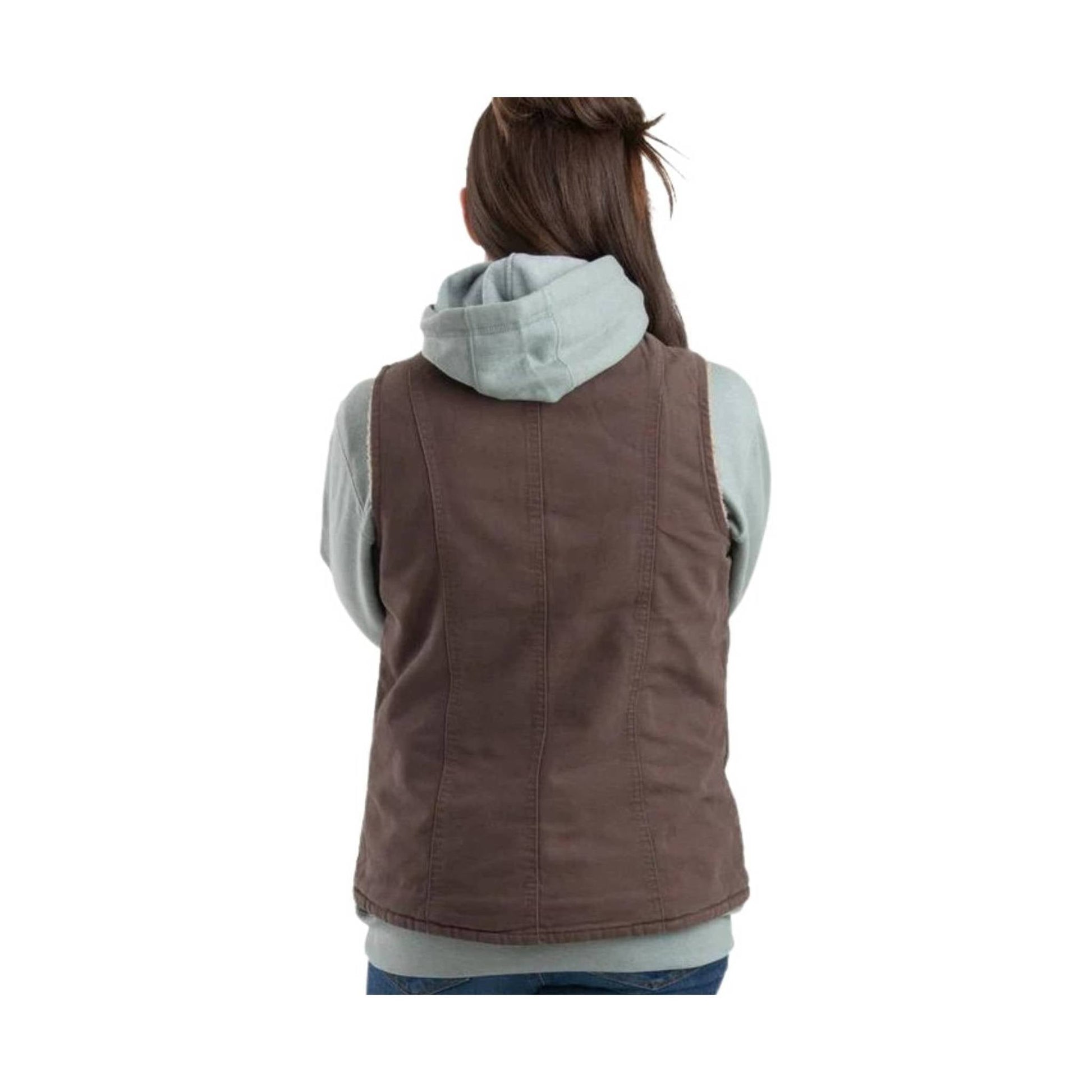 Berne Women's Canyon Sherpa Lined Vest - Tuscan by Lenny's Shoe & Apparel